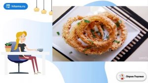 Луковые кольца в духовке. Пошаговый фото рецепт
