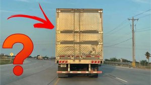 Почему у фур на задних дверях прицепов ромбовидный рисунок