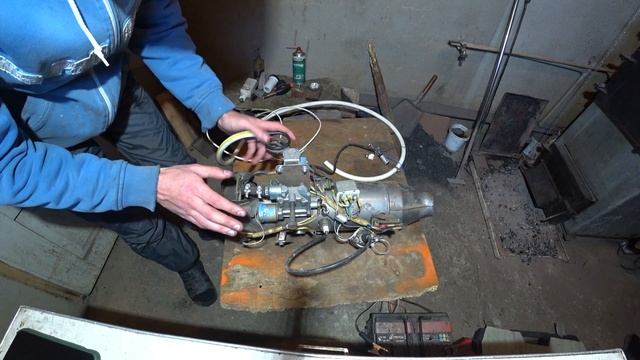 Пічка для ЛуАЗа на газі | Пічка ШААЗ на газі