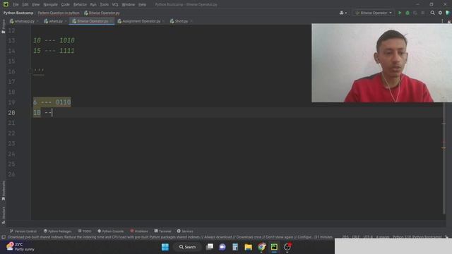 Bitwise Operator || Operators in Python ||  Python Programming for Beginners || Python Full Course