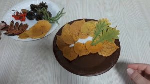 ОСЕННИЕ ПОДЕЛКИ из природного материала //ПОДЕЛКИ для детского сада