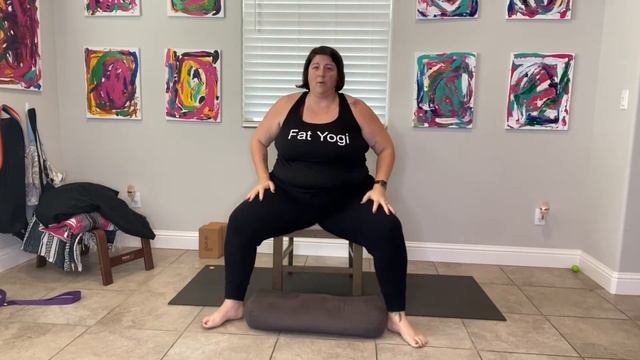 Plus Size Yoga | Day 38 of 90 days of yoga challenge смотреть онлайн