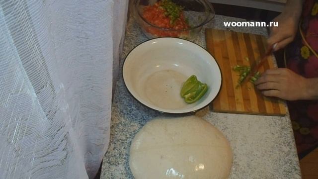 Пиде турецкая кухня. Ev yapimi pide tavuklu