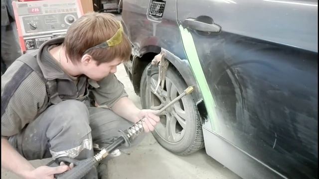 покраска БМВ е90 смотреть онлайн