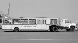 Перронный автопоезд «ЗИЛ-130В1» и АППА-4 | Peron road train “ZIL-130V1” & APPA-4