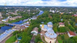 Город Торжок с воздуха, август 2018 год // Torzhok, Russia