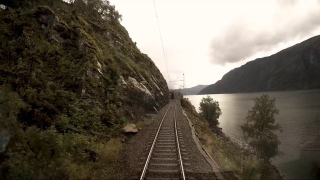 Норвегия.Вид из кабины машиниста.Часть 8. (Aal - Bergen) смотреть онлайн