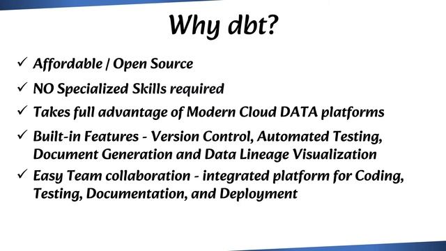 Introduction to DBT (Data Build Tool) | ETL Vs ELT смотреть онлайн