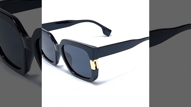 Новинка 2023, модные женские квадратные солнцезащитные очки смотреть онлайн