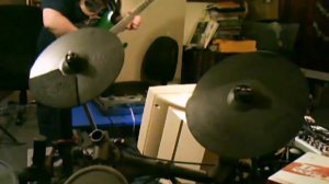 Roland GR-55 in Live jam situation with friend on Drums & EMU Sound Module - NotInvisibleDrumma