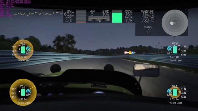 PC Pcars, Caterham R500, TF RAC 75 FFB test смотреть онлайн