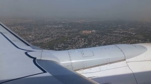 Алматы с высоты при посадке