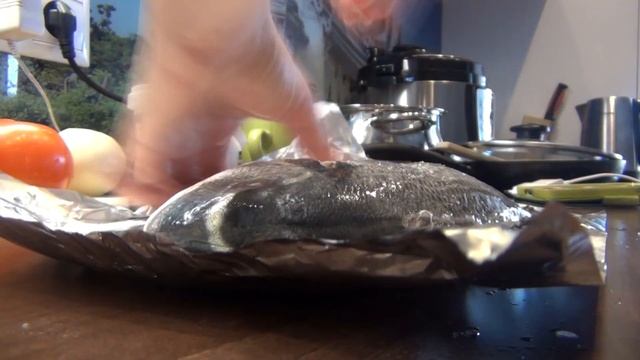 ДОРАДО-Как вкусно приготовить?Чистим и запекаем в духовке