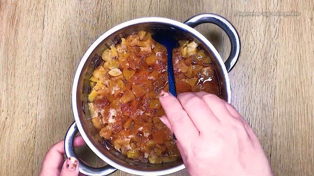 Варенье из айвы с грецкими орехами - необычное, ароматное и изысканное лакомство смотреть онлайн