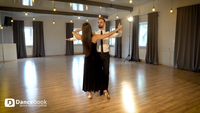 English Waltz Basic Steps | Dance Lesson for Beginners - Lesson 1 смотреть онлайн