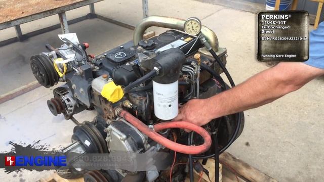 7516736GN | Perkins® 1104C-44T Complete Running Core смотреть онлайн