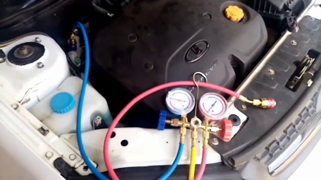 Заправка авто кондиционера своими руками ч .2 смотреть онлайн