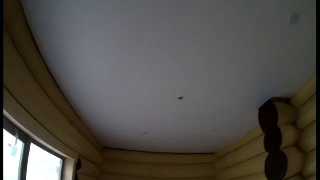 Потолки в избе #потолкивдоме, #натяжныепотолкивизбе