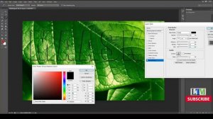 Green Leaf Text Effect Using Type Mask Tool in Photoshop | Photoshop Project | বাংলা টিউটোরিয়াল