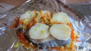 Палтус, запеченный в духовке