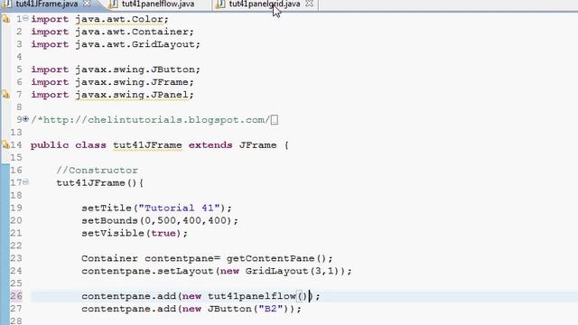 Tutorial Programacion Java 41 : Grid Layout y Paneles смотреть онлайн