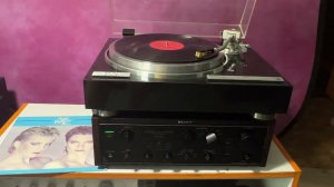 Проигрыватель винила Kenwood KO-1100, Yamaha ns-500m