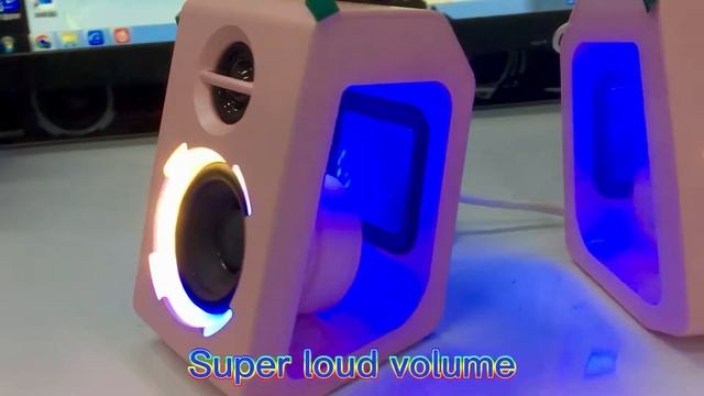 اسپیکر سیمی کامپیوتر گیمینگ SOAIY SH20 RGB. смотреть онлайн