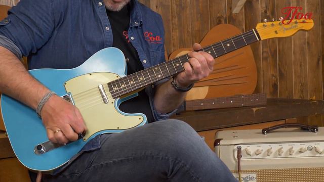 Fender Custom Shop 60 Telecaster Relic Taos Turquoise played by Machiel Kommer | Demo @ TFOA смотреть онлайн