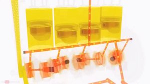 Как работает система смазки ДВС? (3D)