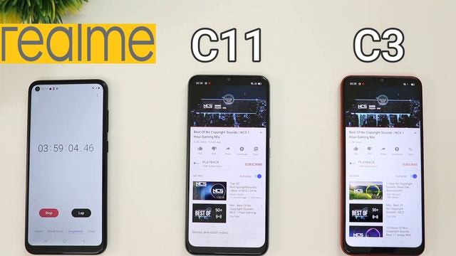 Realme C11 vs C3 Battery Drain 100% To 0% Test !! 5000mAh Battery Performance Detail In HINDI