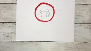 Как нарисовать Дорожный Знак Движение Механических Средств Запрещенно|Знаки Дорожного Движения