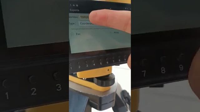 EXPORTACION DE PUNTOS ESTACION TOTAL SOUTH N1 смотреть онлайн