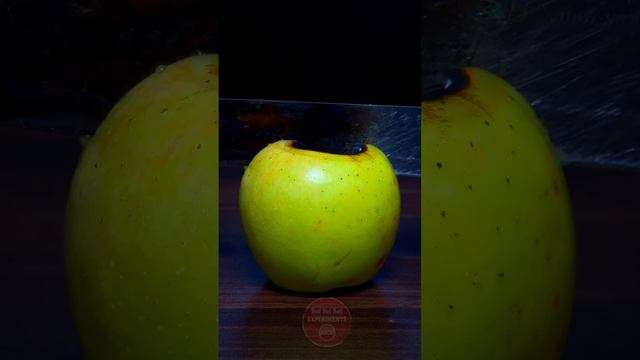 1832°F RHCB vs Green Apple 🍏😱 #satisfying #experiment #science #asmr #foryou #usa #apple