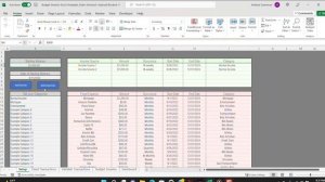 Excel Budget Template | Budget Spreadsheet Template | Personal Finance