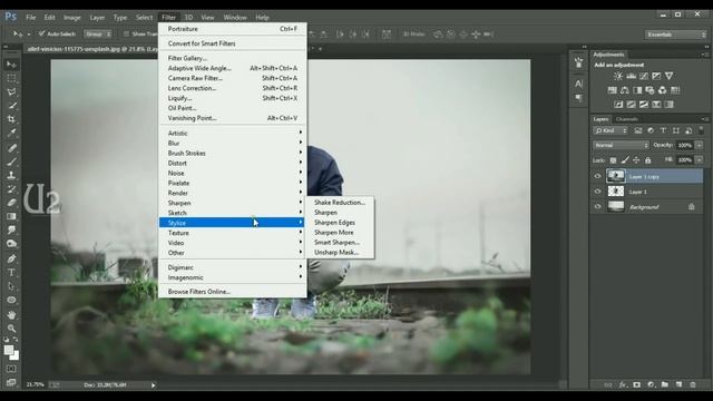 Photoshop manipulation tutorial by u2 studio ep#101 смотреть онлайн