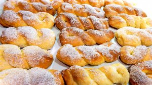 Самые вкусные твороженные булочки КОСИЧКИ. Быстрые булочки к чаю.