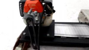 Детский снегоход на базе бензокосы. Часть 1