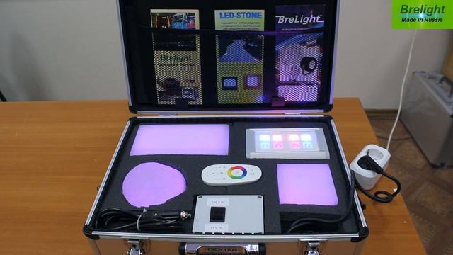 Демонстрационный кейс продукции led-stone смотреть онлайн