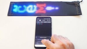 Гибкий светодиодный экран с бегущей строкой! В автомобиль? И не только!