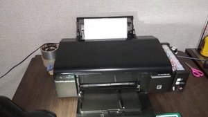 Проверка печати и дюз Epson l800