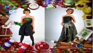 Шьем праздничный новогодний корсет. Мастер класс