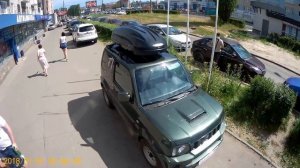 Бокс на крышу Suzuki Jimny. АВТоДОП Нижний Новгород.