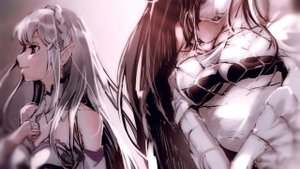 Isekai Girls♡Talk ED by Emilia, Aqua, Albedo & Tanya  with subtitles!