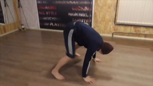 Брейк данс обучение стойке на руках, B boy Слок
