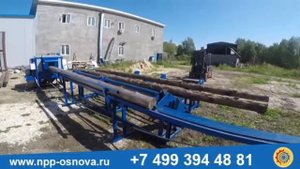 Разобщитель эстакада для бревен