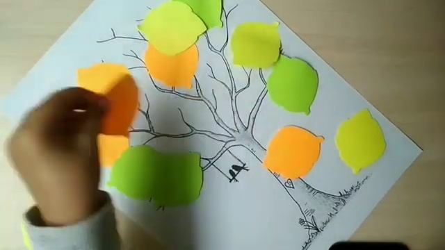 Осенняя аппликация смотреть онлайн