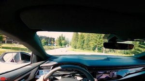 Audi Q8 Test Ride Parkour - Audi driving experience Madonna di Campiglio (4K60fps)