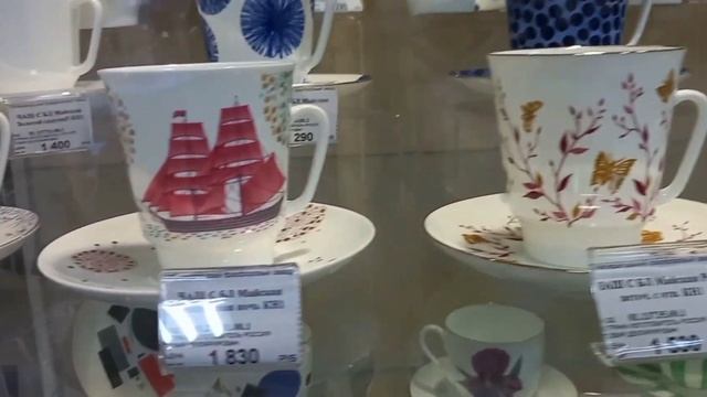 Магазин Императорский фарфоровый завод,  обзор красоты! г. Новокузнецк. смотреть онлайн