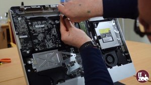 How To Tutorial - Apple iMac A1311 hard drive replacement