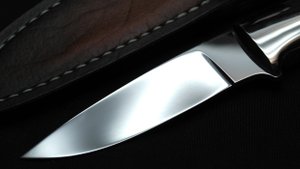 Ручная полировка клинков с вогнутой линзой